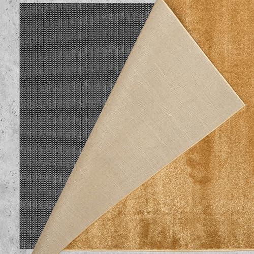Antirutschmatte für Teppich 80 x 230 cm rutschfeste Teppich rutschfeste Unterlage Universell Einsetzbar für Schubladen Regale Tablett, Schwarz