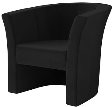 Mirjan24 Cocktailsessel Noliaw, Design Polstersessel Clubsessel Bürosessel Relaxsessel Loungesessel Einzelsessel Sessel Club Möbel (Kronos 07)