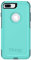 OtterBox Commuter Series Case for iPhone 8 Plus & iPhone 7 Plus (ONLY) - Retail Packaging - Aqua Mint Way (Aqua Mint/Mountain Range Green)