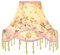Eastlion 11.8 E27/E14 Abat-jour Lampe de Table Fait Main en Tissu,12x30x23cm Rose