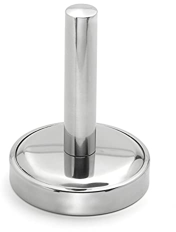 My-Gastro Profi Design Fleischklopfer 800g schwer Edelstahl glatt 8cm Schnitzelklopfer spülmaschinenfest Metall Fleischhammer Fleischplätter