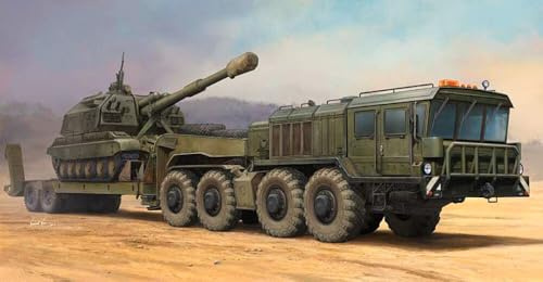 Trumpeter 751039-1/35 KZKT 7428 Transporter mitKZKT 9101 Anhänger - Maßstab 1:35