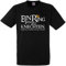 Herren T-Shirt EIN Ring ihn zu knechten für den Junggesellenabschied (Männer/Bräutigam) in schwarz, Größe L