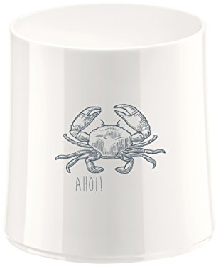 Koziol Superglas mit Druck Cheers No. 2 AHOI! 250ml weiß 3411525