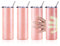 PYD Life Sublimation Rohlinge Skinny, gerade, 590 ml, Farbwechsel, magische Orange zu Gelb, Kaffeebecher mit Strohhalm, Sublimationsbecher, Flaschen, Tassen, 4 Stück