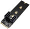 chenyang M.2 NGFF Key B+M auf SATA 3.0 6Gbit/s Adapterkonverter Festplattenerweiterungskarte JMB582 2230 2242 2260 2280