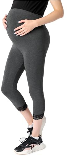 Be Mammy 3/4 Umstandsleggings aus Viskose BE20-161