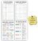 Jinniee 4 Stück Englisch-Klassenzimmer-Poster, Englisch-Grammatik-Poster, ELA, englische Klasse, Mittelhochschule, Bildungstabellen, Lehrer, Geschenkideen, Pinnwand-Dekorationen, 27,9 x 43,2 cm