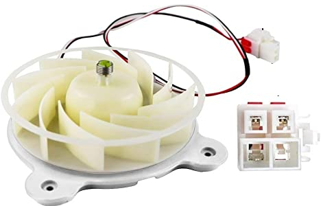 AUJAN DC 12V 0.3A Motor de Ventilador de refrigerador 3612JL-04W-S49 for Samsung Nevera Evaporador rotativo Ventilador Piezas Accesorios Recomendable