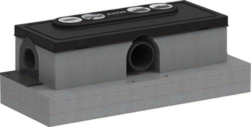hansgrohe AXOR Drain Grundkörper für Duschrinne, Standardinstallation, 01005180