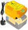 TPDL Chargeur de batterie rapide britannique pour batterie Dewalt 20 V DCD985B DCD771C2 DCS355D1 DCB606