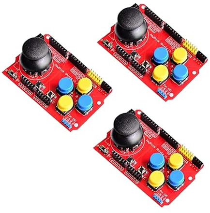 3pcs Gamepad Joystick Shield Analog Keyboard Mouse Function Expansion Board V2.0 compatible con y Raspberry Pi