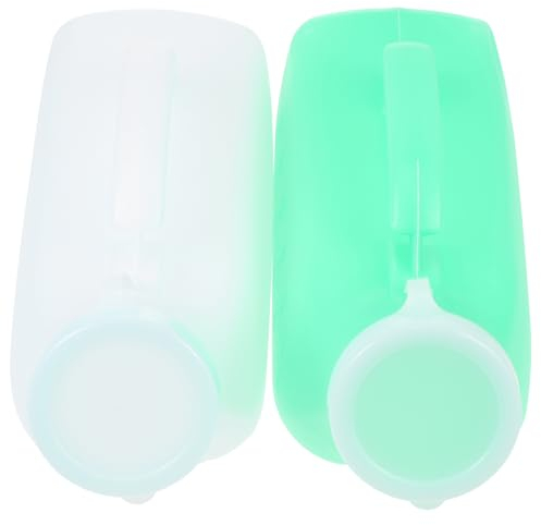 Healvian 6 Stk Herren-urinal Mit Taschendeckel Auto Für Pipi-eimer Männer Töpfchen Flasche Männliche Urinal-toilette Geduldiger Nachttopf Hüllen Süß Kondom Pp Einweg Alten