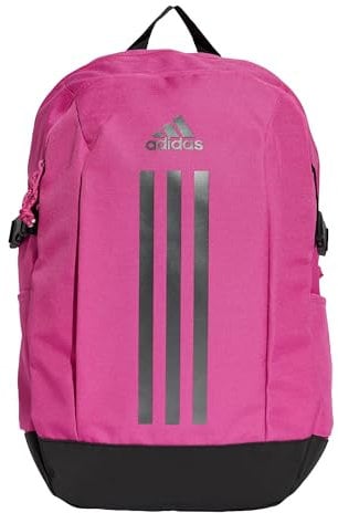 adidas Unisex Power Backpack, Semi Lucid Fuchsia/Iron Metallic, One size