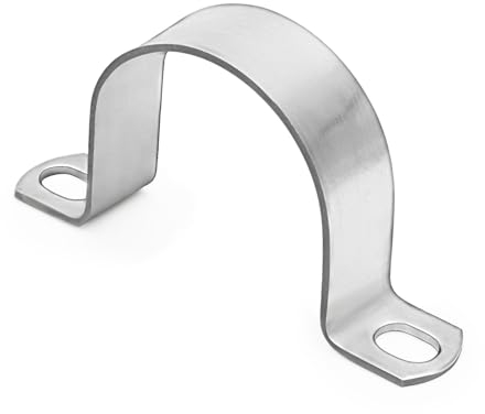 Ø 50 mm abrazaderas para tubos FamlTol 6 piezas abrazaderas metalicas para tubos Abrazadera Sin Fin Inox Para la fijación de tuberías de agua, tuberías de calefacción, tuberías de bomberos