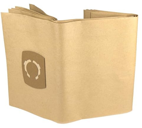 Sparesbarn 12X Staubsaugerbeutel kompatibel mit Parkside PWD 30 B1, PWD 30 A1, 380530 2110, PNTS 30, 1400, 1500 Papier Beutel