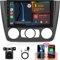 [2+64G] SIXWIN Android 13 Autoradio für BMW 1er E81/E82/E87/E88 (2004-2011) mit Carplay/Android Auto/Mirrorlink,9 Zoll Kapazitive Touchscreen Unterstützt WiFi/GPS/FM/Bluetooth+AHD-Kamera