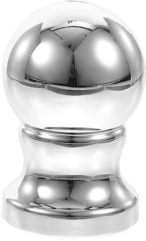 HANABASS 2stücke Titel Hochwertiger Fahnenmast Kugel Topper Aus Edelstahl Robust Wetterbeständig Für Standard Fahnenmasten Elegantes Design Für Garten Und Veranstaltungen