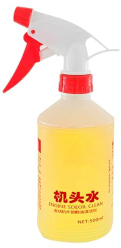 Limpiador De Motores Automotrices: Solución Para Lavado De Motores, Agente Limpiador En Espuma | Limpiador De Compartimento De Motor De Vehículos Pesados de 500 Ml, Spray Eficaz Para Aceite Pesado,