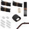 QWORK® 32 Stück Bodenschonern Stühle, Stuhlbeinschoner, Stuhlbeine Bodenschutz, für Schlittensitze, Schaukelstuhl