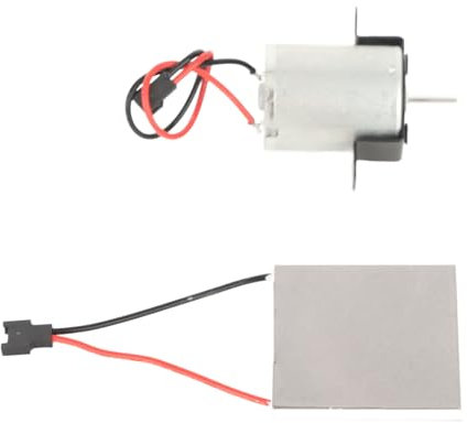 Motor de Ventilador de Chimenea, Kit Lámina Generación Energía, Ventilador Estufa Alimentada por Calor, Generación Energía Ecológica, Piezas Prácticas y Reutilizables, Construcción Materiales