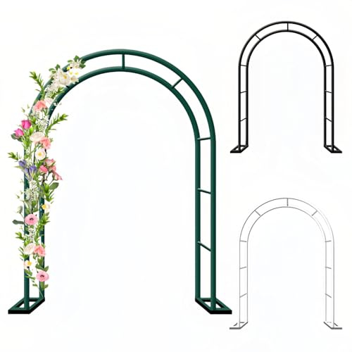 Gartenbogen für Kletterpflanzen - Outdoor Laube für Rosen & Eventdekorationen - Pergola für Rankhilfe & elegantes Landschaftsdesign
