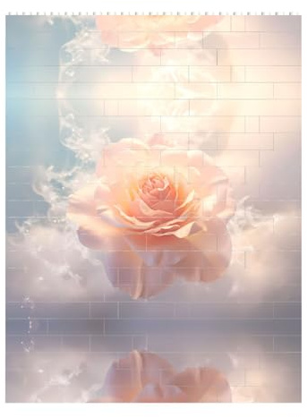 Magical White Roses Building block puzzles suitable for home play can also be used as birthday gifts