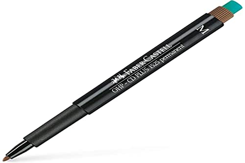 Faber-Castell 152578 - Marker Multimark M, permanent, braun