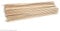 100 Quality Wooden/Bamboo Skewers 6 for BBQ's, Kebabs, Chocolate Fountains