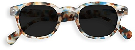 IZIPIZI SUN LetmeSee #C Blue Tortoise Soft Grey L. +1. 15x4,5x2