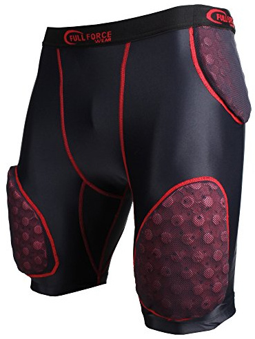 Full Force American Football Erwachsene 5 Pad Unterhose, Unterziehhose Thunder Pro Flex
