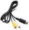 RUITROLIKER 6ft Audio Video AV RCA Cable conexión Cable para Genesis 1