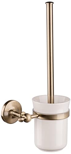 PaulGurkes WC-Bürste Nostalgie Bronze Messing Bad-Accessoires