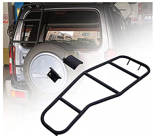 Rear Climbing Ladder for J-imny Jb43, Legierung Heckklappe Hintertür Leiter Kofferraum Modifikation Dekoration, Einfache Installation ohne Stanzen, Car Auto Styling Zubehör Karosserie-Anbauteile