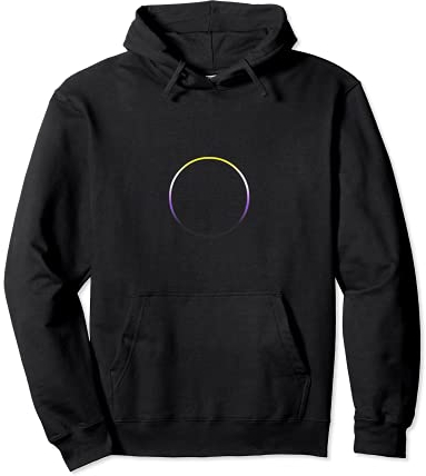 Ring mit Flaggenmotiv, nicht binärer Stolz Pullover Hoodie