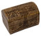 Kunstversteck Schatzkiste Baum des Lebens Design 2, massive Holz-Schatulle Dekobox 24x 15 x 15 cm, braun