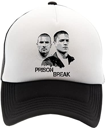 Hopestly Prison Break Characters Kappe Baseball Unisex Herren Damen Erwachsene Einstellbar Cap Unisex Men's Women's