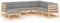 Gecheer 7-TLG. Garten Lounge Set mit Kissen, Holz Gartensofa, Lounge Gartenmöbel Set Holz Sitzgruppe Garten Loungemöbel Gartenlounge Sofa Terrassenmöbel Sitzgarnitur Gartengarnitur Kiefer Massivholz