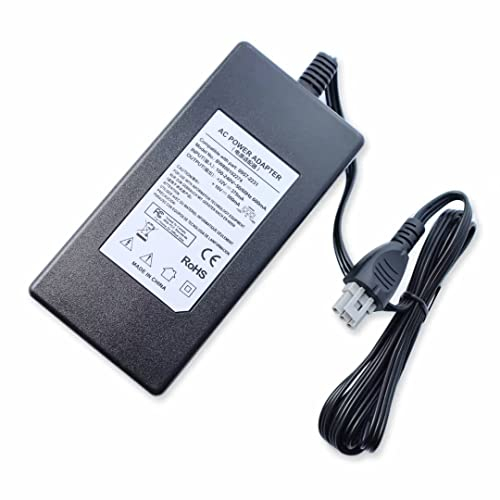 ENJOY-UNIQUE Cargador Adaptador de Corriente de Cable alimentación de CA 32v Compatible con la Impresora HP Deskjet D1468 D1470 D4360 F2290 F4190, Photosmart C4200 C4599 Reemplaza Original 0957-2231