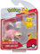 Pokémon PKW3056 Battle Figure Set-Lichtel, Pikachu, Flegmon