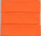 Baumwoll-Schrägbänder-Uni-ca. 20 mm Breite x 3 Meter Länge- in 28 Farben Einfassband gefalzt (Orange)