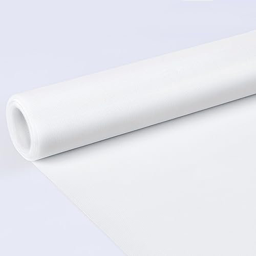 Timizi Moustiquaires pour FenêTres 1x15m, Filet Protection Anti Mouche Grille Fenetre, pour Porte et Fenetre. - Blanc