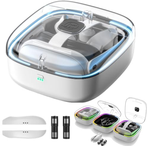 JDXFENG VR Headset Charging Dock for Meta/Oculus Quest 3 Fast Charger Station Base with 2 Batteries Headset Display Holder with LED Light Fast Charger Station for Oculus Quest 3 Accessories