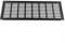 Rejilla de ventilación de metal, aleación de aluminio, rectangular, para armario, rejilla de ventilación adecuada para zapateros, puertas de baño (150 x 400 mm)
