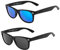 UrbanSky Sonnenbrille für Herren 2er-Pack, klassische Modelle (Mars)