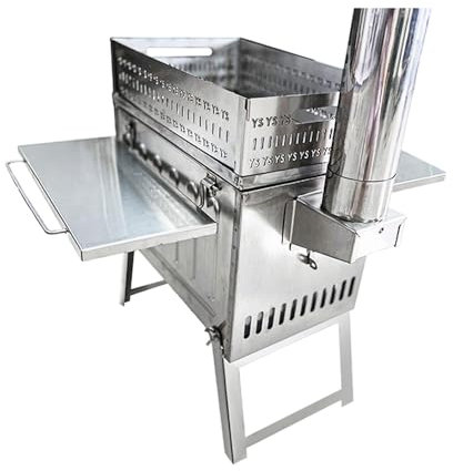 ZCBYBT Portable Camping Poêle à Bois pour Sauna Sec Sauna extérieur Tente Chaude Poêle Rocket Stove Heater