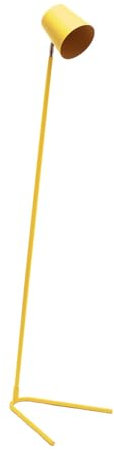 ValueLights | Mustard Metal Floor Lamp with Tapered Dome Shade Living Room Office Task Light - LED Bulb Included | Floor Lamps & Home Improvements Essential