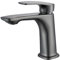 BELZ Wasserhahn Bad, Einhandmischer Waschtischarmatur, Mischbatterie Waschbecken Armaturen, Armatur Badezimmer mit Auslauf Höhe 108 MM, Wassersparend, Messing Chrom