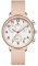 BUREI Damen Analog Quarz Armbanduhr，Krankenschwester-Uhren, Silikon-Komfortuhren，wasserdicht，Nachtlicht，Stoppuhr multifunktionale Zeituhren (Rosa)