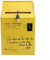 Cassetta delle lettere in ferro da esterno, design vintage, perfetta per organizzare le consegne postali (giallo)